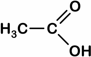 فرمول شیمیایی اسید استیک