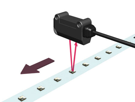 تشخیص تراشه ها در ماشین آلات Taping با سنسور فوتوالکتریک