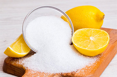 درصد اسید سیتریک در لیمو