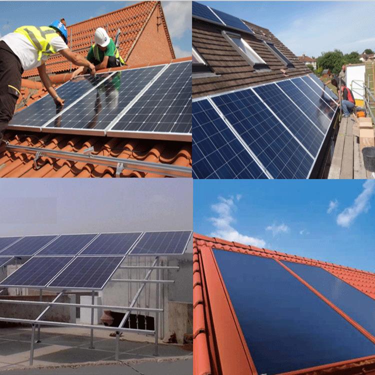 پنل خورشیدی برای تامین برق ماینر