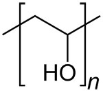 ساختار مولکولی پلی وینیل الکل