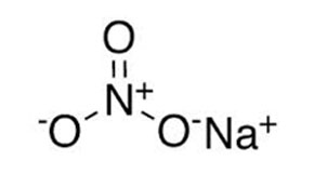 ساختار شیمیایی سدیم نیترات