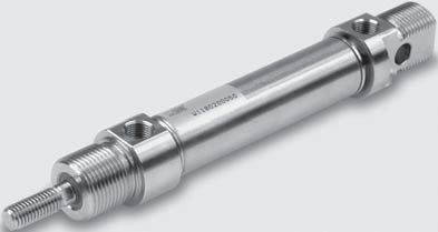 جک (سیلندر) قلمی ضد زنگ سری ISO 6432