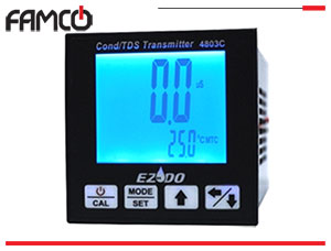 کنترلر تابلویی و نمایشگر آنلاین EC و TDSمتر EZdo مدل 4803C