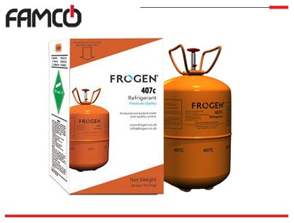 گاز مبرد R407c فروژن (Frogen)