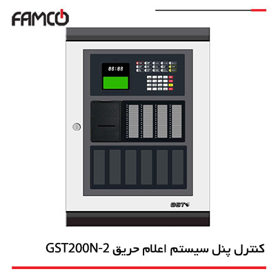 کنترل پنل هوشمند آدرس پذیر سری GST200N