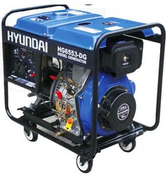 موتور برق دیزل هیوندای HG6553-DG