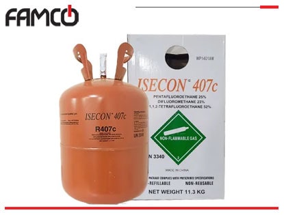 گاز مبرد R407c ایسکون (Isceon)