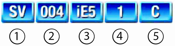 فرمول کدینگ مدل های مختلف اینورتر IE5