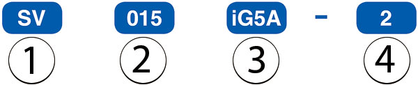 فرمول کدینگ مدل های مختلف اینورتر IG5A