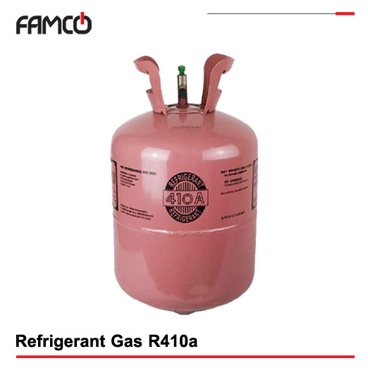 گاز مبرد یا گاز فریون R410a