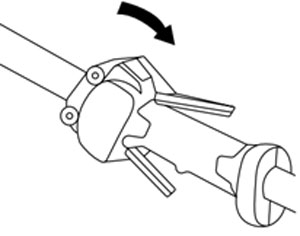کلید روشن و خاموش موتور علف زن کوله پشتی رونیکس