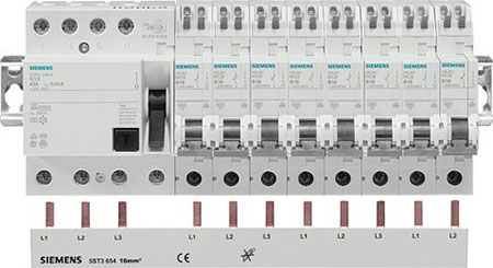 یکنواخت سازی اتصال ها در کلید مینیاتوری Siemens
