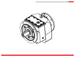 گیربکس شافت مستقیم ایلماز NN فلنج دار فلنج اتصال موتور IEC B5/B14