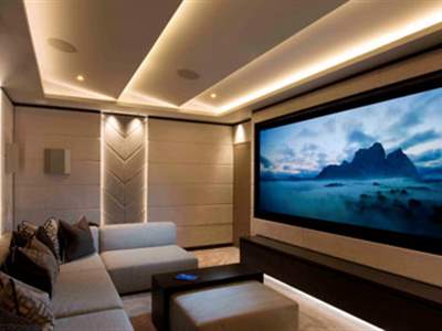 طراحی اتاق سینما خانگی هوشمند