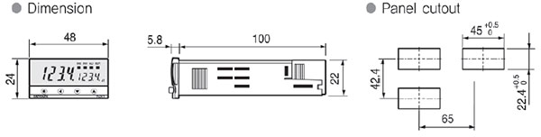 مشخصات سنسورهای قابل اتصال به کنترلر دمای سری NX1