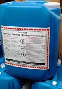 آب اکسیژنه یا هیدروژن پراکسید