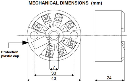 مراحل نصب مکانیکی ترانسمیتر دما دات اکسل مدل DAT 1135